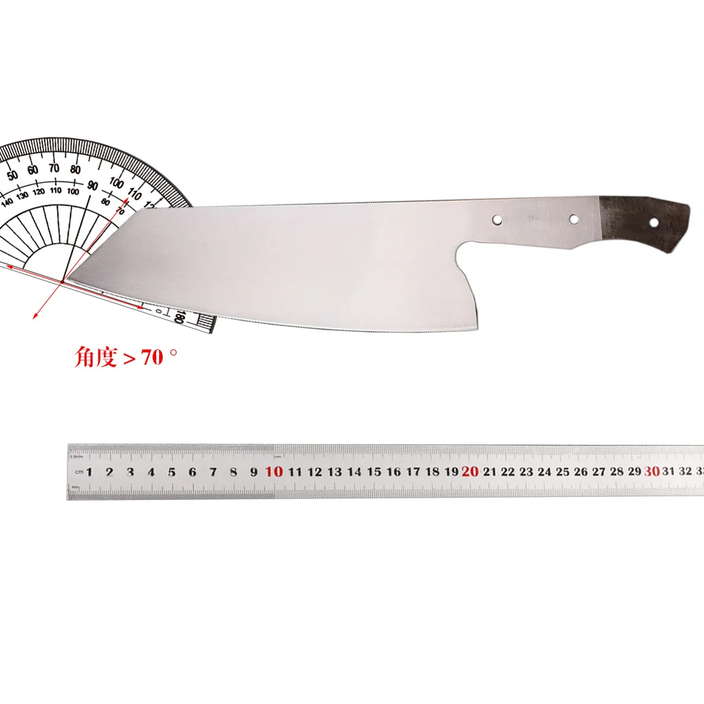 

DIY Handmade 8 Lnch Professional Chef DC53 Blade Kitchen Japanese Style Meat Cutting Cooking EDC Tool Knife