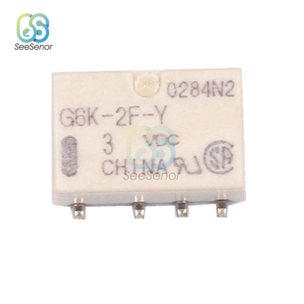 DC 3V 5V 12V 24V SMD G6K-2F-Y Signal Relay 8PIN for Relay