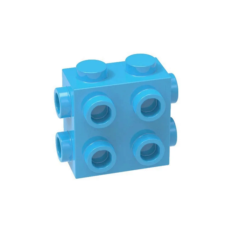 50 Stück 67329 Modifizierter 1x2x1 Baustein-Bausatz 2/3 mit Noppen an den Seiten, Partikel-Idee, Lehrreiches Spielzeug, Geburtstagsgeschenk für Kinder – Detail 9