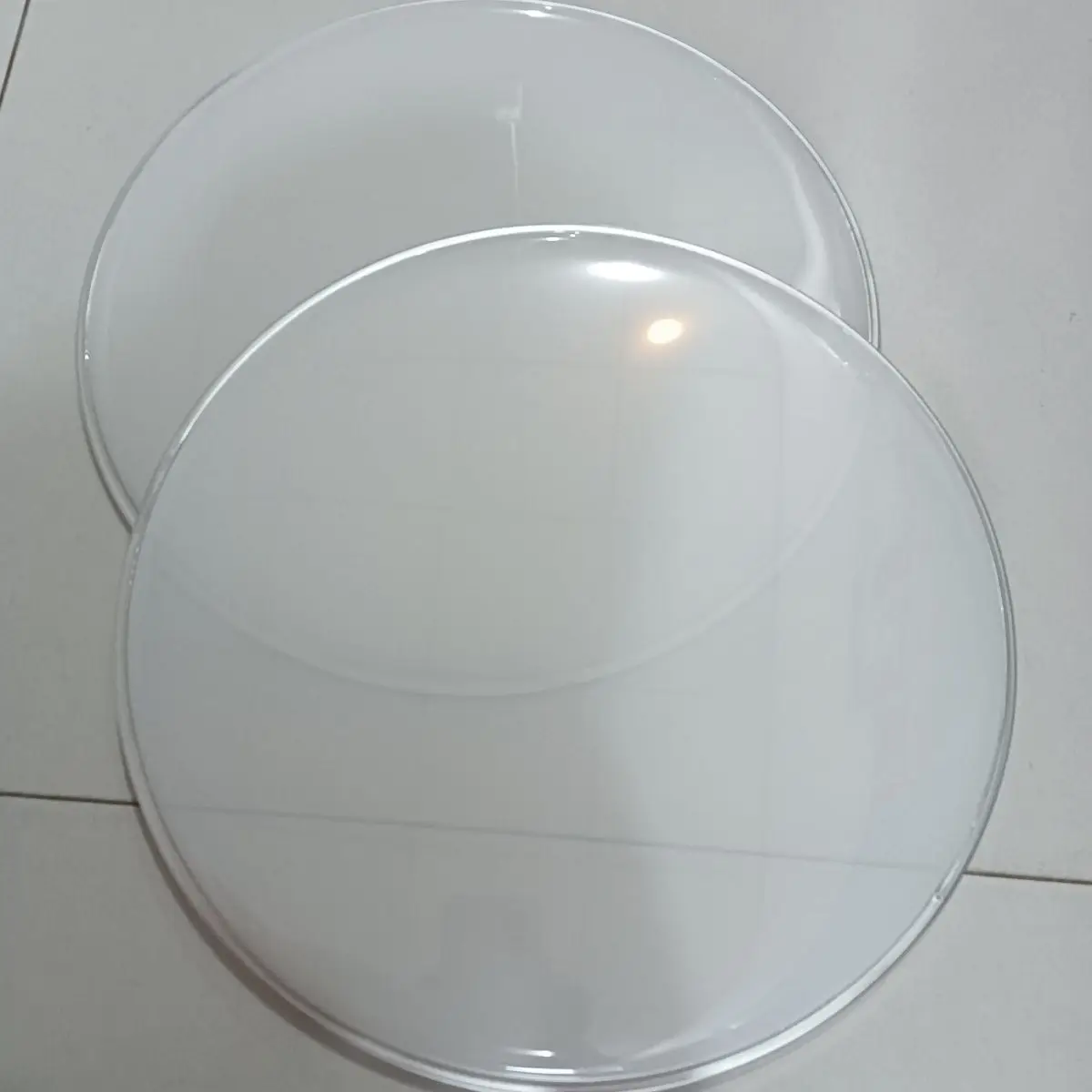 

8-22 inch milky white drum set percussion drum practice steel ring drum skin milky white semi transparent drum skin hot selling