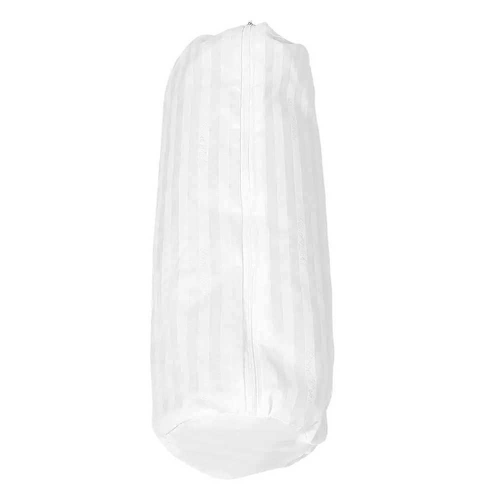 

Round Cover 16X32 Inch Soft Cylindrical Case For Sofa Bed Hidden Zipper Easy To Clean Neck Roll Pillow Protector