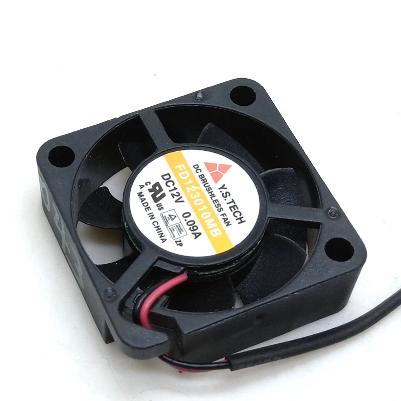 2pcs New  3cm 3010 12V dual ball mute fan fd123010mb set top box USB hard disk micro cooling fan