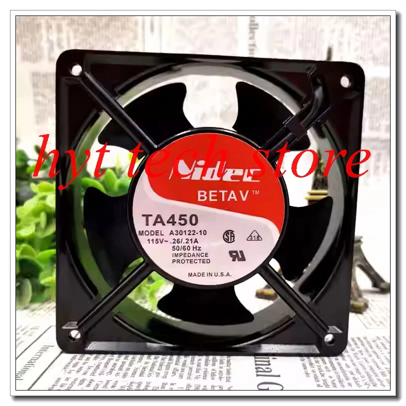 

Оригинальный охлаждающий вентилятор TA450 A30122-10 115 В 0,26/.21A 12038, 100% протестирован перед отправкой