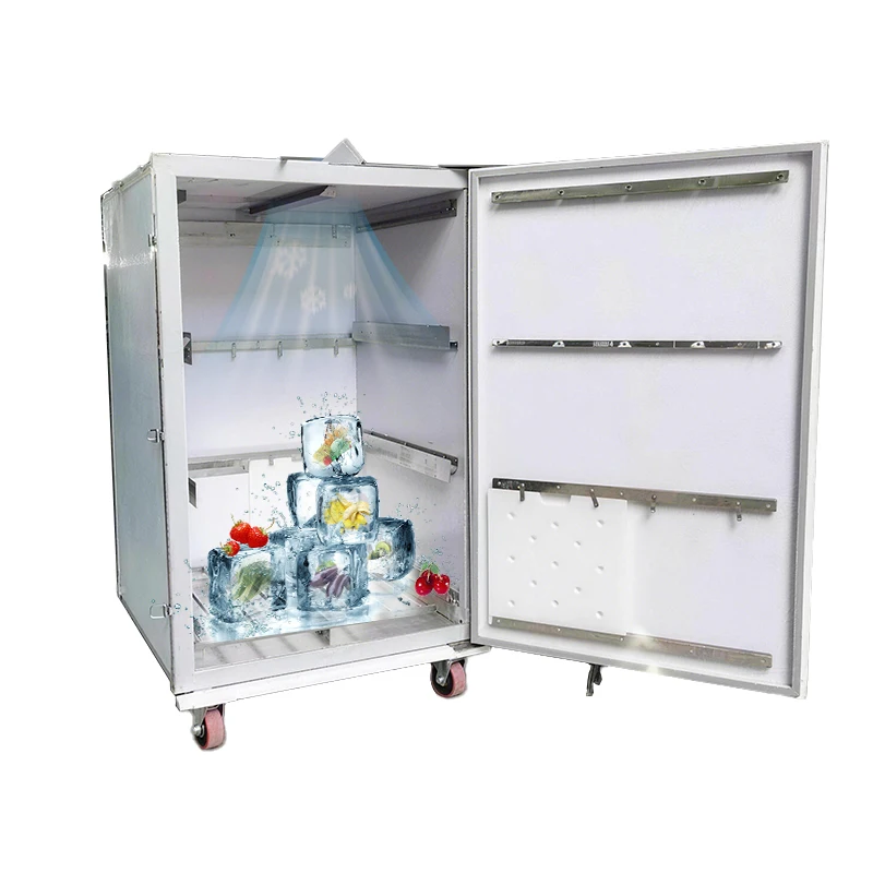 Custom Freezer Trailer for Sale 12ft Refrigeration Cold Room Storage Truck Fridge Trailer Cool Room Cooler Trailer