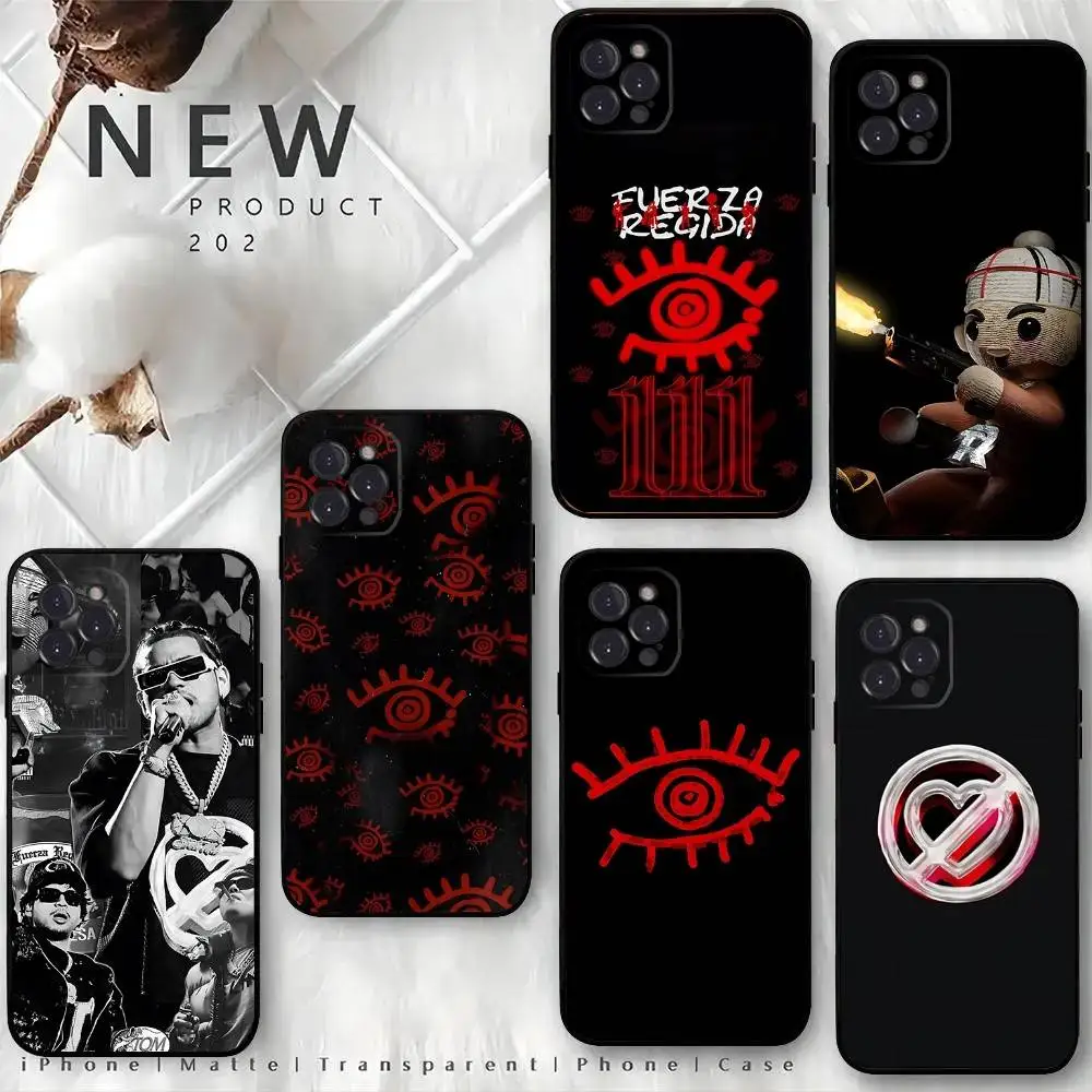 

Phone Case For iPhone 17,16,15,14,13,12,Pro,Max,Plus,E,SE4,Air,F-Fuerza Regida 111xpantia Mini Black Soft Box