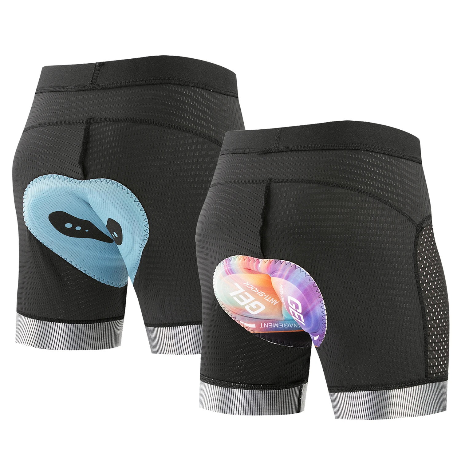 Image of Neue Fahrradunterhose für Herren, verdickte Silikon-/Schwamm-Fahrradhose, schnell trocknende Rennrad-Shorts, Vier-Jahreszeiten-Fahrradausrüstung