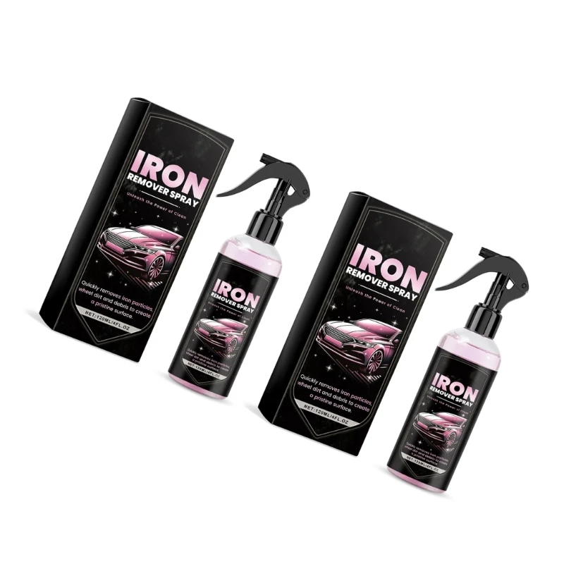 Car Paint Iron Remover Car Iron Particles Removal Effective Formula for Paint & Wheel Care