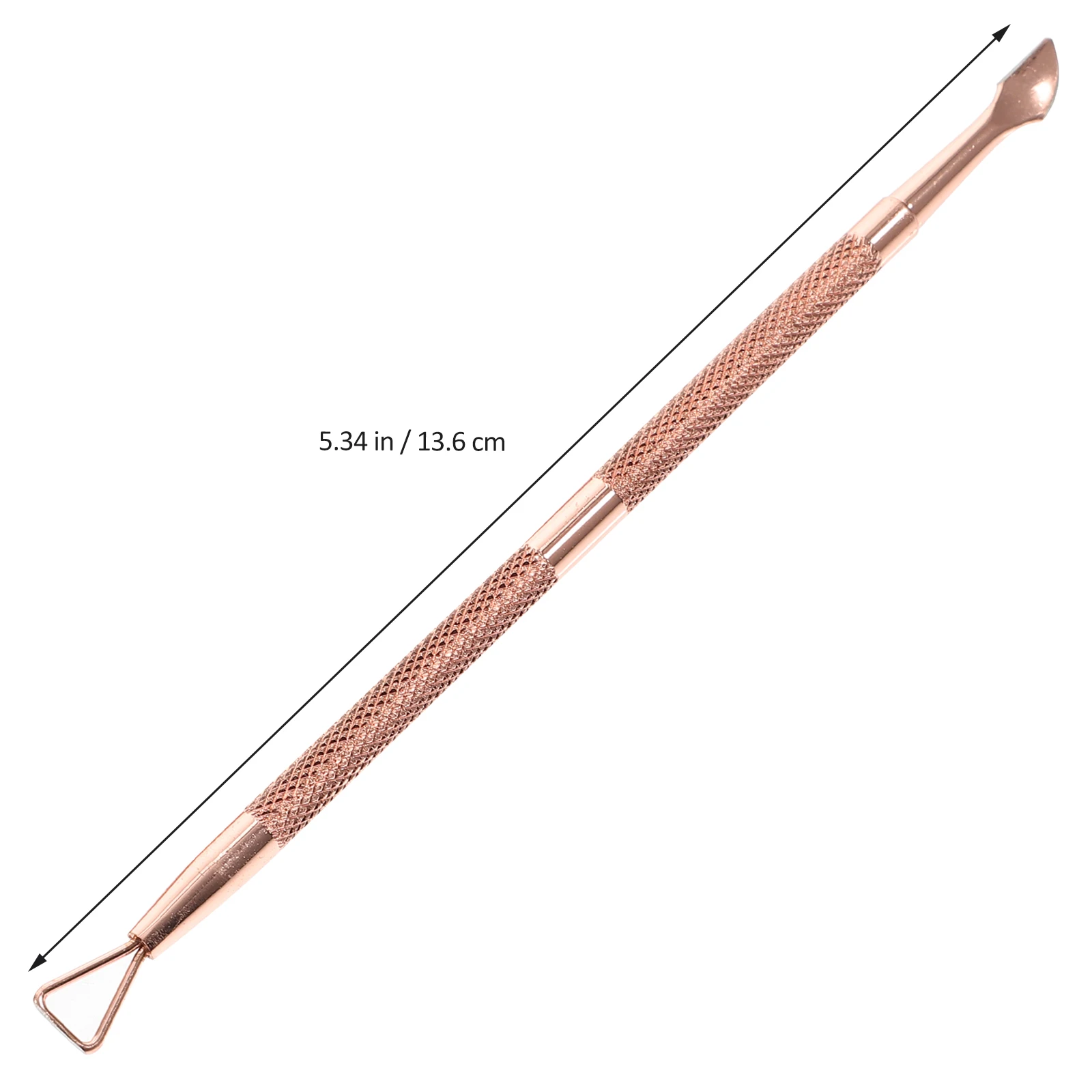 2 pezzi spingipelle per unghie strumenti per cuticole in acciaio inossidabile per unghie set per manicure rimozione cuticola in metallo forniture per nail art strumenti per pedicure
