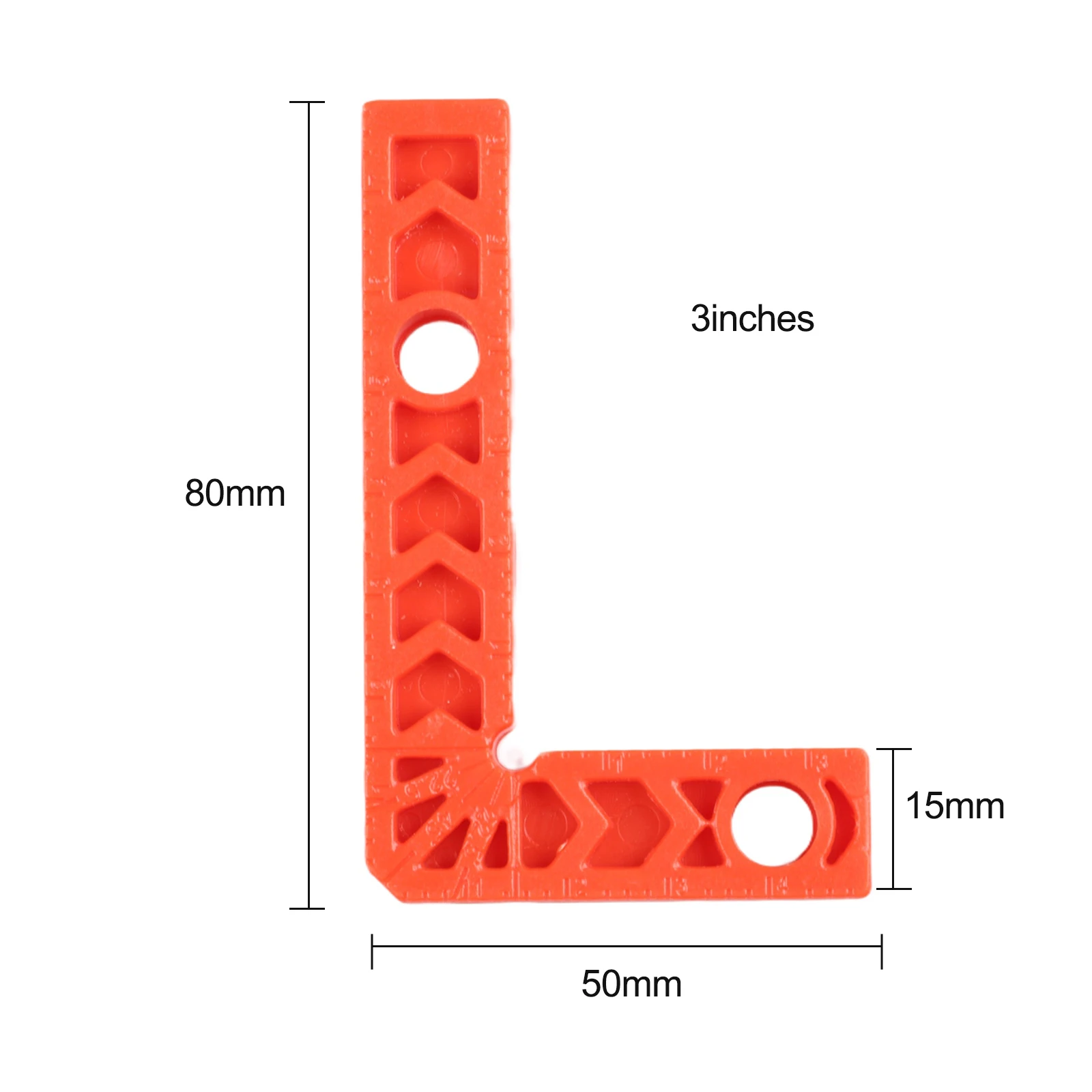 Aluminum Alloy 90 Degree Right Angle Clamping Square Woodworking Tool Precision Positioning Fixture For Cabinet Frame Furniture