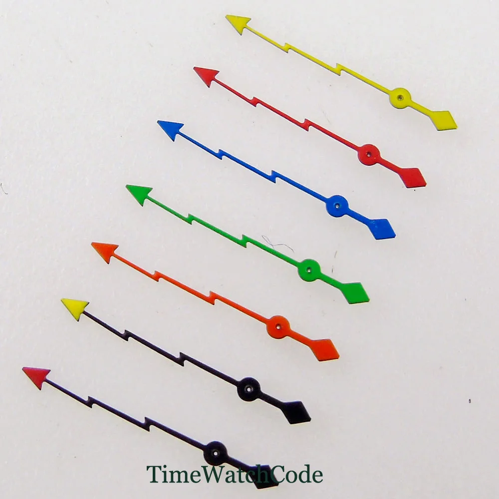 Fit for NH35A NH36A 4R36 7S36 7002 7009 Movement 13mm Lightning Second Hands Seconds Black/Blue/Red/Orange/Yellow/Black/Green