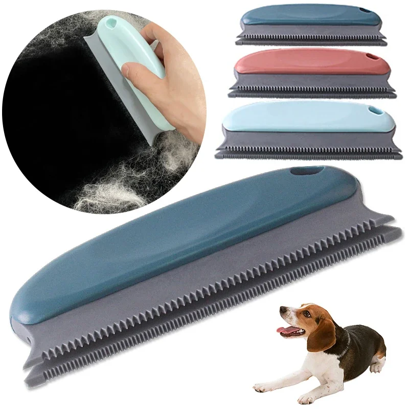 Cepillo Quitapelusas Doméstico, Cepillo de Limpieza para Eliminar Pelo de Sofá, Tela y Polvo, Portátil y Multifuncional para Mascotas (Gatos y Perros)