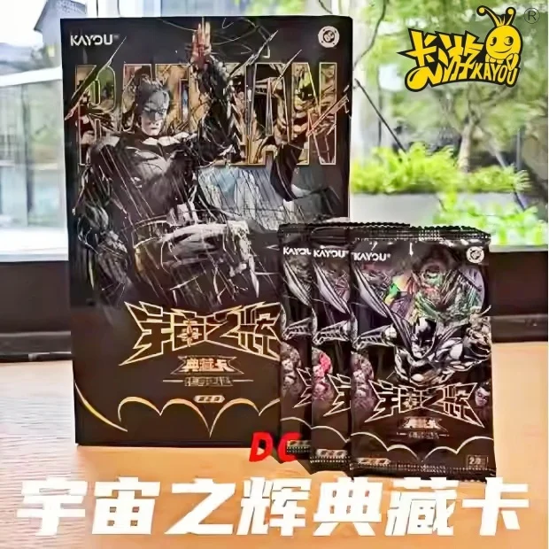

Genuine KAYOU Dc Card Universe Glory Proof Of Legend Collection Card For Children Rare Batman Wonder Woman Character Card Gifts