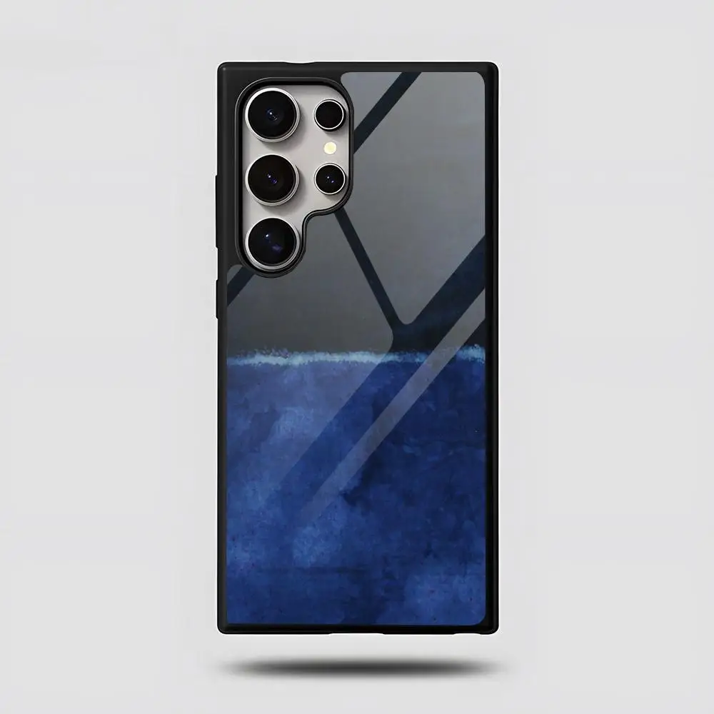 Mark Rothko Abstract Phone Case For SAMSUNG S26 25 24 S22 S20 ULTRA S21 S30 23 Note5 S8 Plus S9 S10E Lite PC+TPU Funda