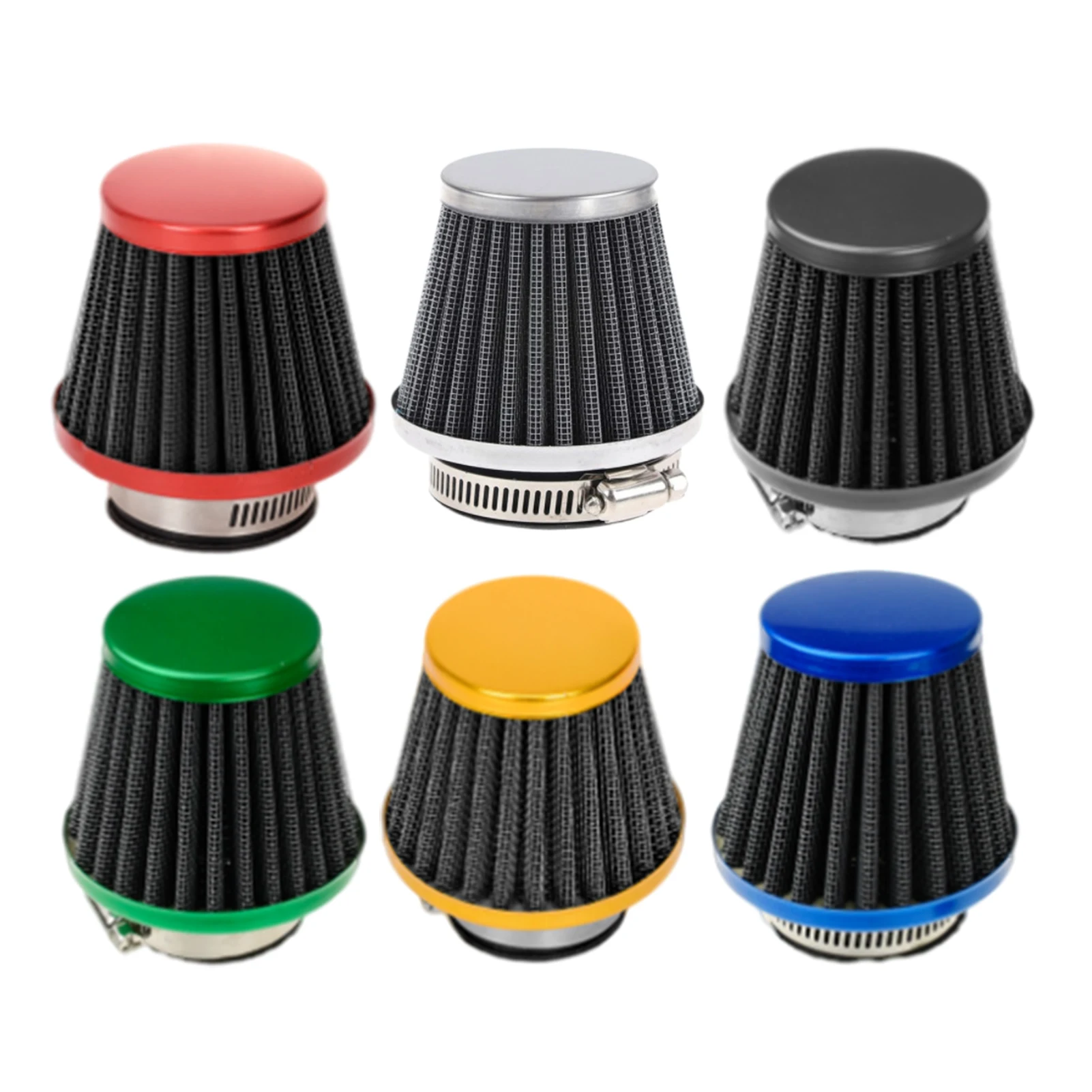 Universal Car Air Filter High Flow Inlet Filter For Motorcycle Cold Air Intake High Flow Crankcase Vent Cover For Car Off-road