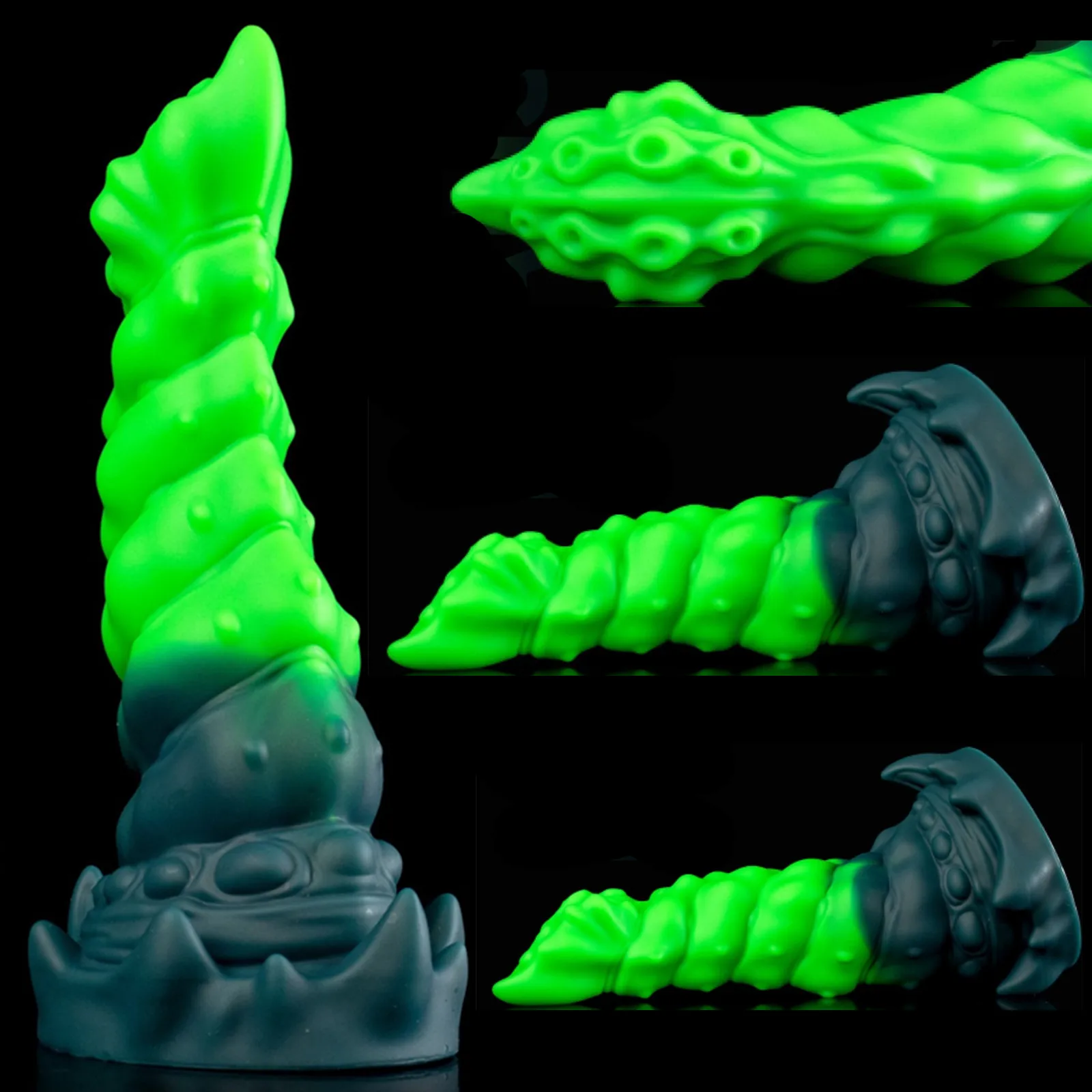 Huge Alien Tentacle Butt Plug Fantasy Anal Dildo Rear Stimulator Adult G-spot Sex Toy Waterproof Silicone Strong suction cup 18+