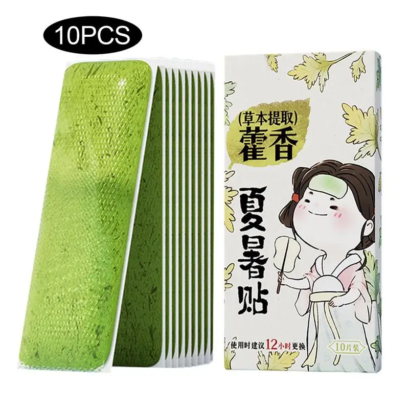 Fever Patches Cooling Forehead Strips Natural Plant Extracts Easy Application Headache Relief Pads Soothe Headache Heat Relief