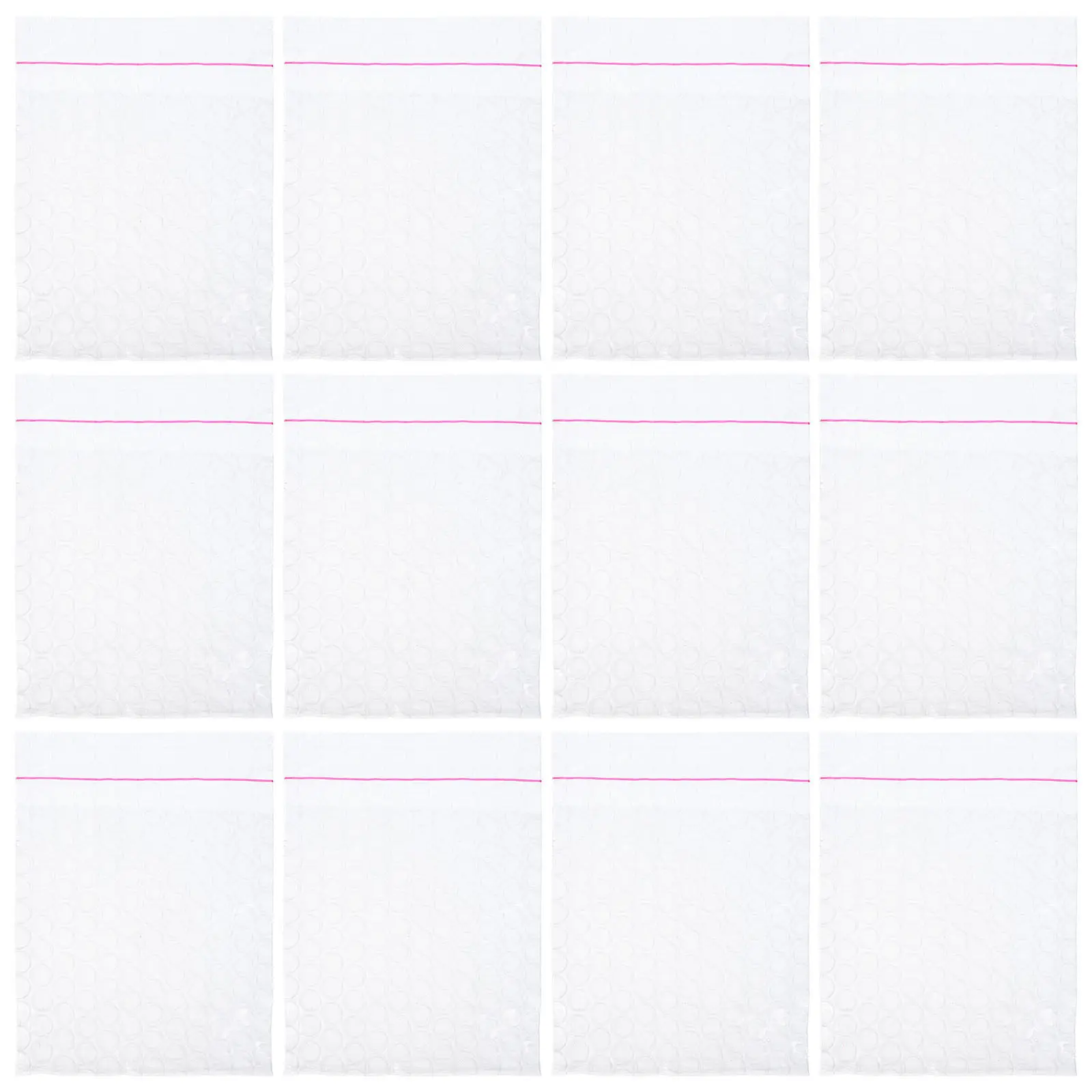 

50 шт. Утолщенные самоклеящиеся пластиковые почтовые пакеты с пузырчатой пленкой для ювелирных изделий, носков, брелоков, карточек, мягкие конверты для доставки