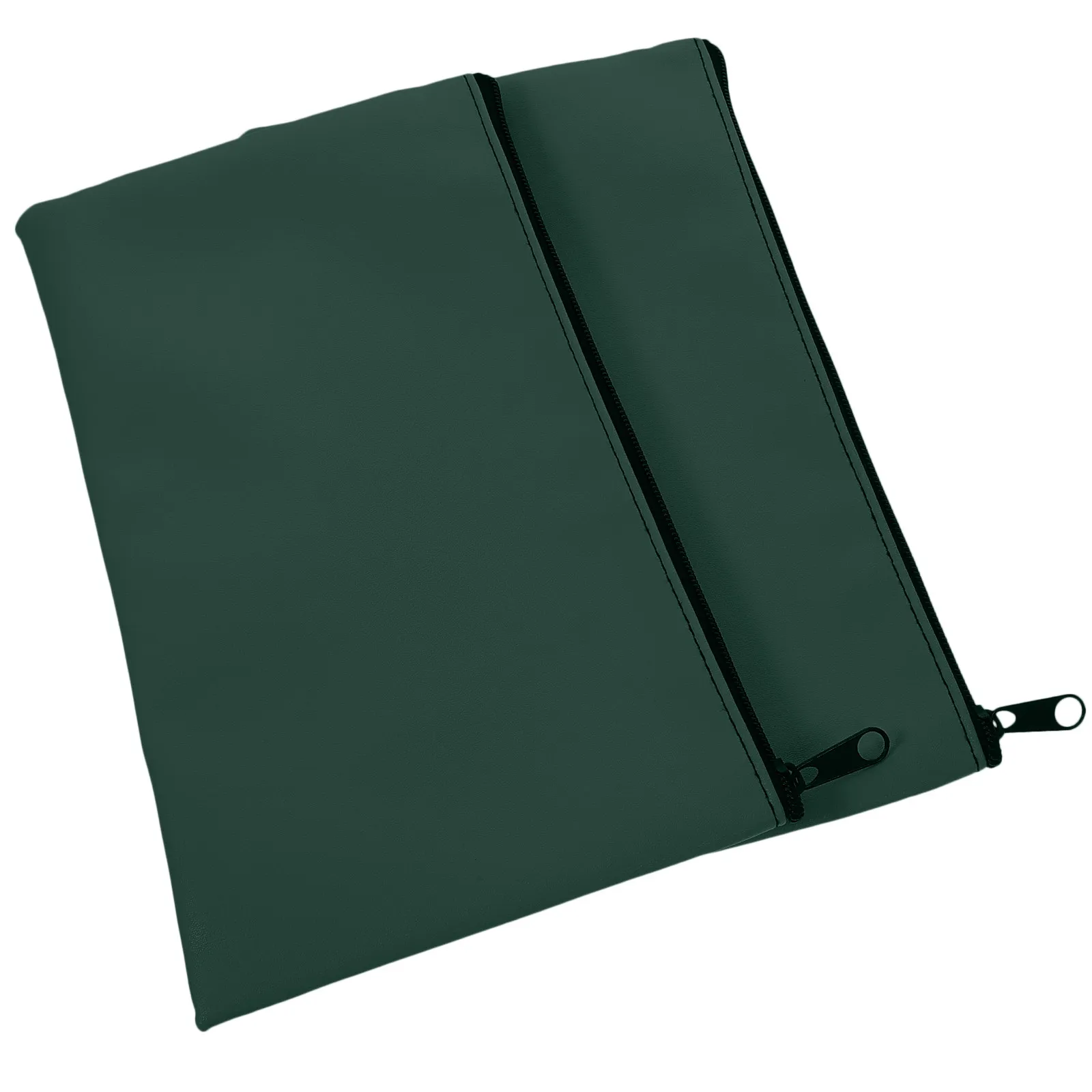 

Комплект из 2 кошельков для денег из алюминиевого сплава с текстурированной отделкой, на молнии, для квитанций, наличных и документов, для делового использования