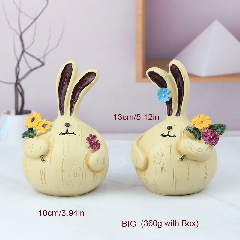 Ornamen desktop dekoratif lucu bawang putih kelinci ruang tamu dekorasi meja kantor hadiah liburan ulang tahun anak pacar