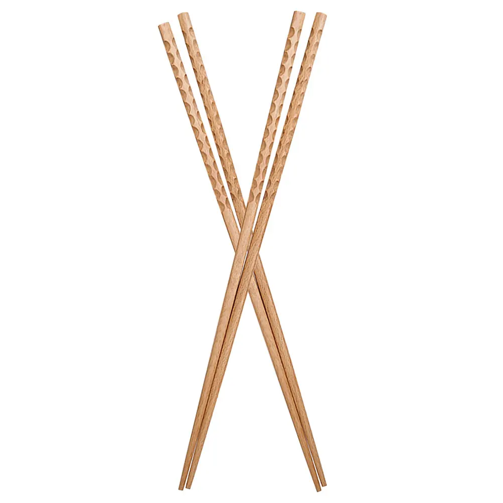 

2 Pairs Hot Chinese Cooking Chopsticks Pot Chopsticks Long Cooking Frying Food Serving Reusable Kitchen Tool Storage