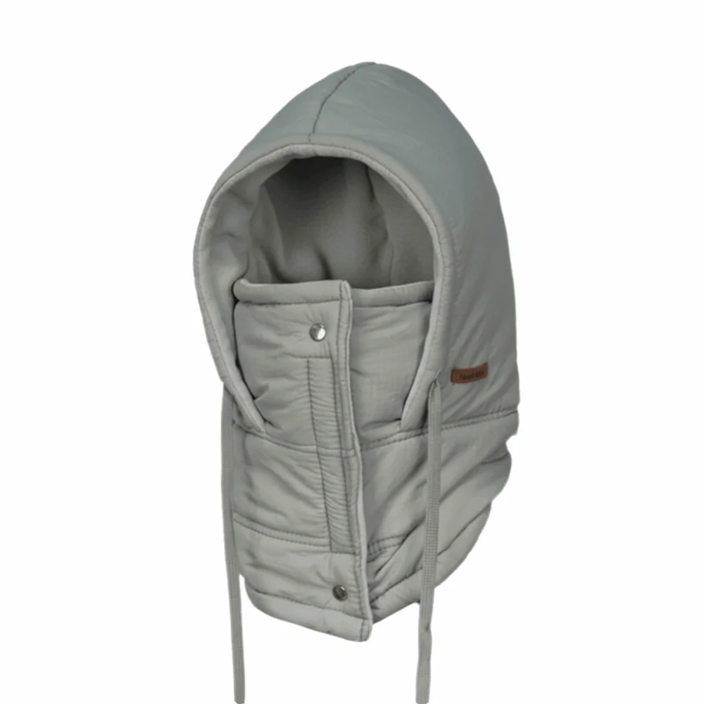 

Сохраняет тепло Зимняя велосипедная шапка 3-в-1, ветрозащитная, морозостойкая, теплый шарф, маска для лица, защита шеи, утолщенная шапка Lei Feng, уличная