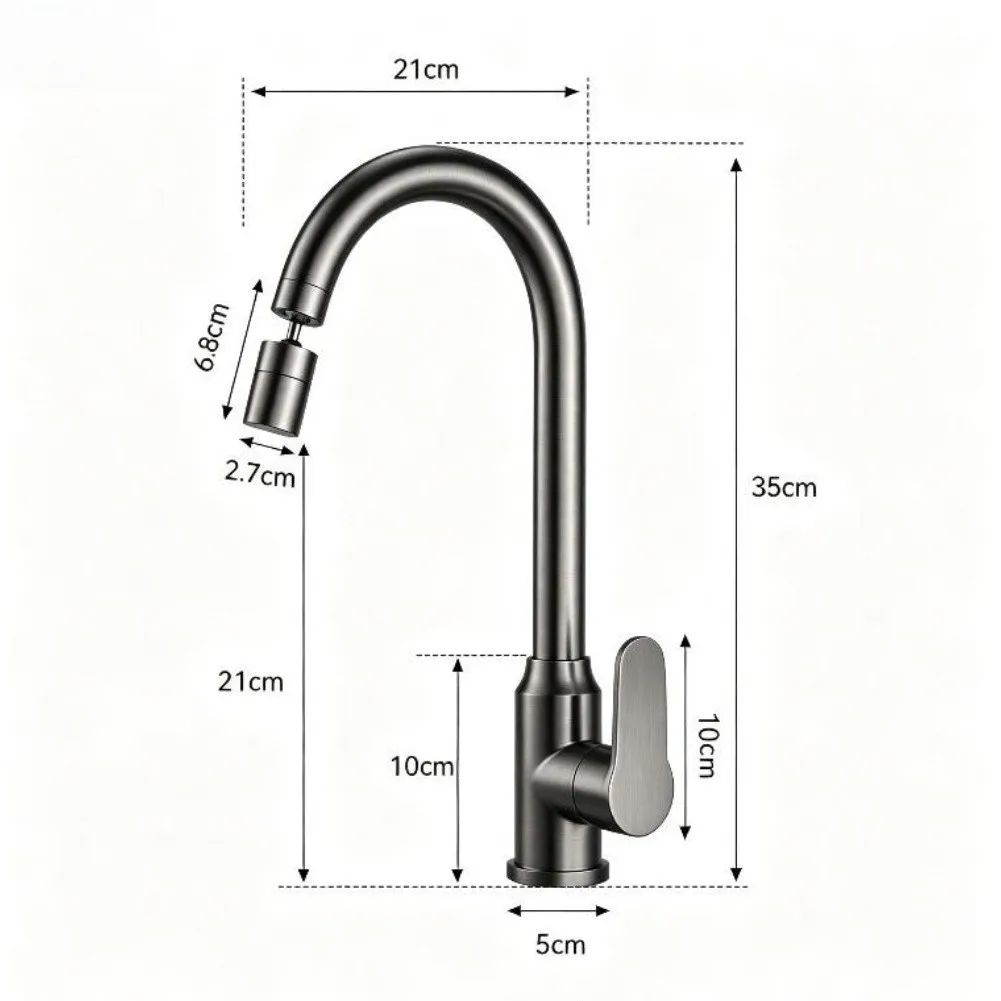3 Function Modes Touch Kitchen Faucet For Messy Hands Cooking Water Spot Resistant Fingerprint Resistant 1.8 Gpm Flow Rate