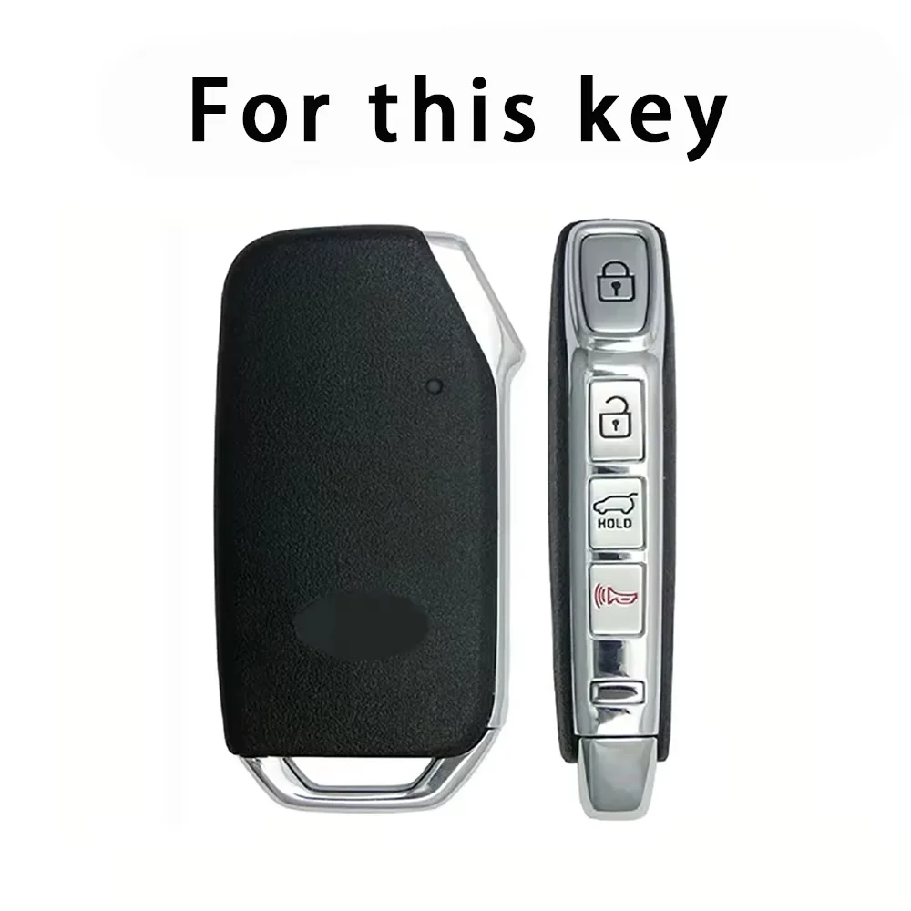 Universal Silicone Key Case for Kia Cars, 3-4 Buttons