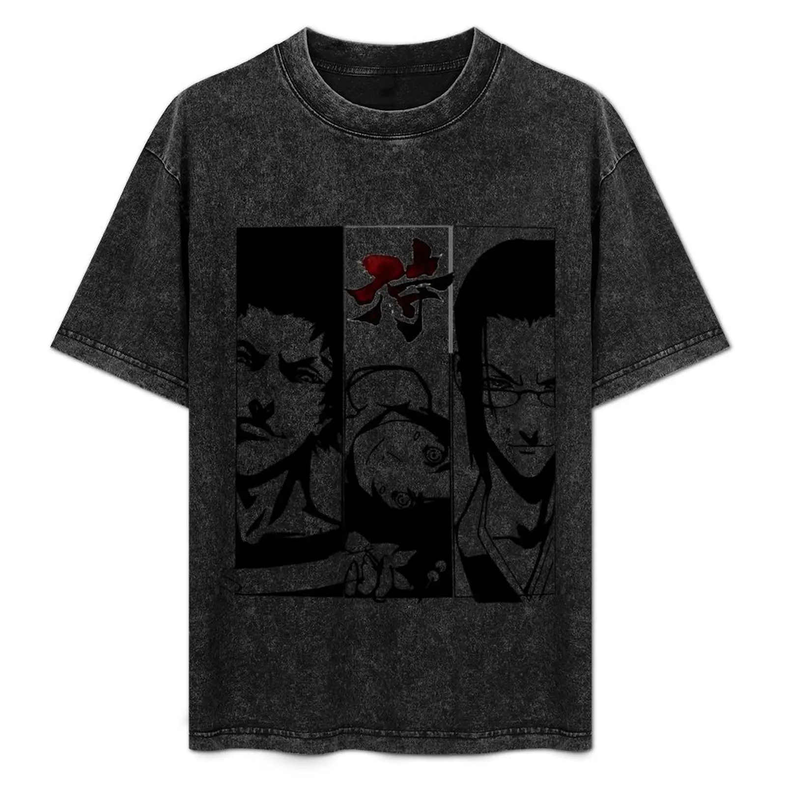 Japanese Fantasy Anime Samurai Champloo Characters T-Shirt sublime street wear basketball graphic tees t shirts for men cotton