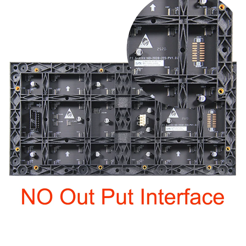P2.5 Indoor LED Module 320x160mm 128x64 Pixels SMD2121 RGB Full Color 1/32 Scan LED Display Panel for Advertising Video Wall