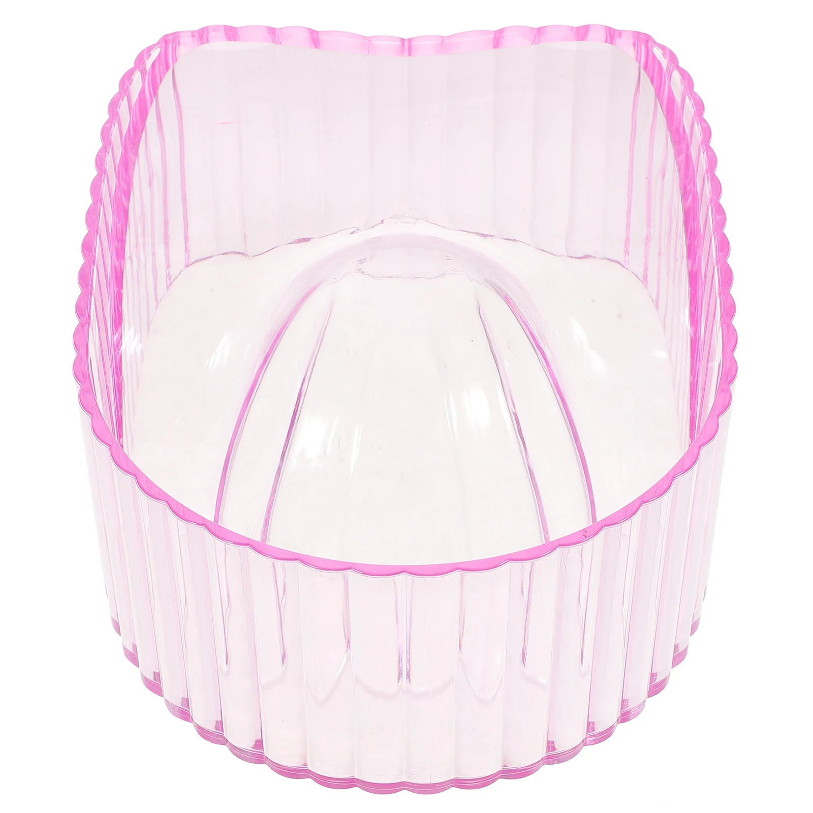Clear Manicure Soak Bowl 100Ml Nail Art Soaking Container For Hands Dead Skin Removal Salon Home Use Nail Polish Remover
