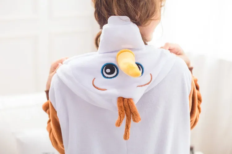 Frozen Olaf Snowman Cosplay Anime Costume Onesies Pyjamas Cartoon AnimaPajamas Adult Kigurumi Onesies Sleepwear