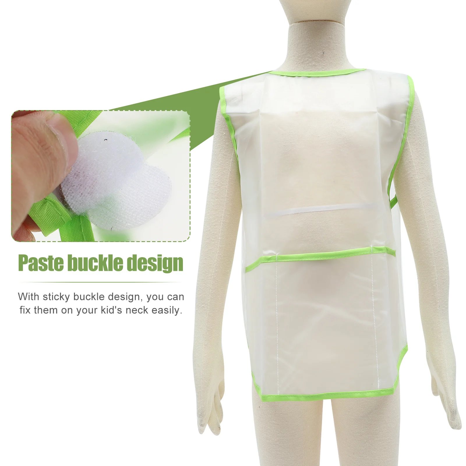 

1Pcs Waterproof Anti-Dirty Painting Smock for Children Kids Art Apron Drawing Protector School Craft Activity Fun Design Bib