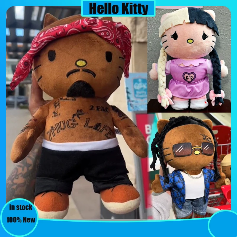 Miniso Hello Kitty Travis Scott Melanie Martinez аниме плюшевая игрушка индивидуальная плюшевая игрушка мягкие плюшевые подарки для детей