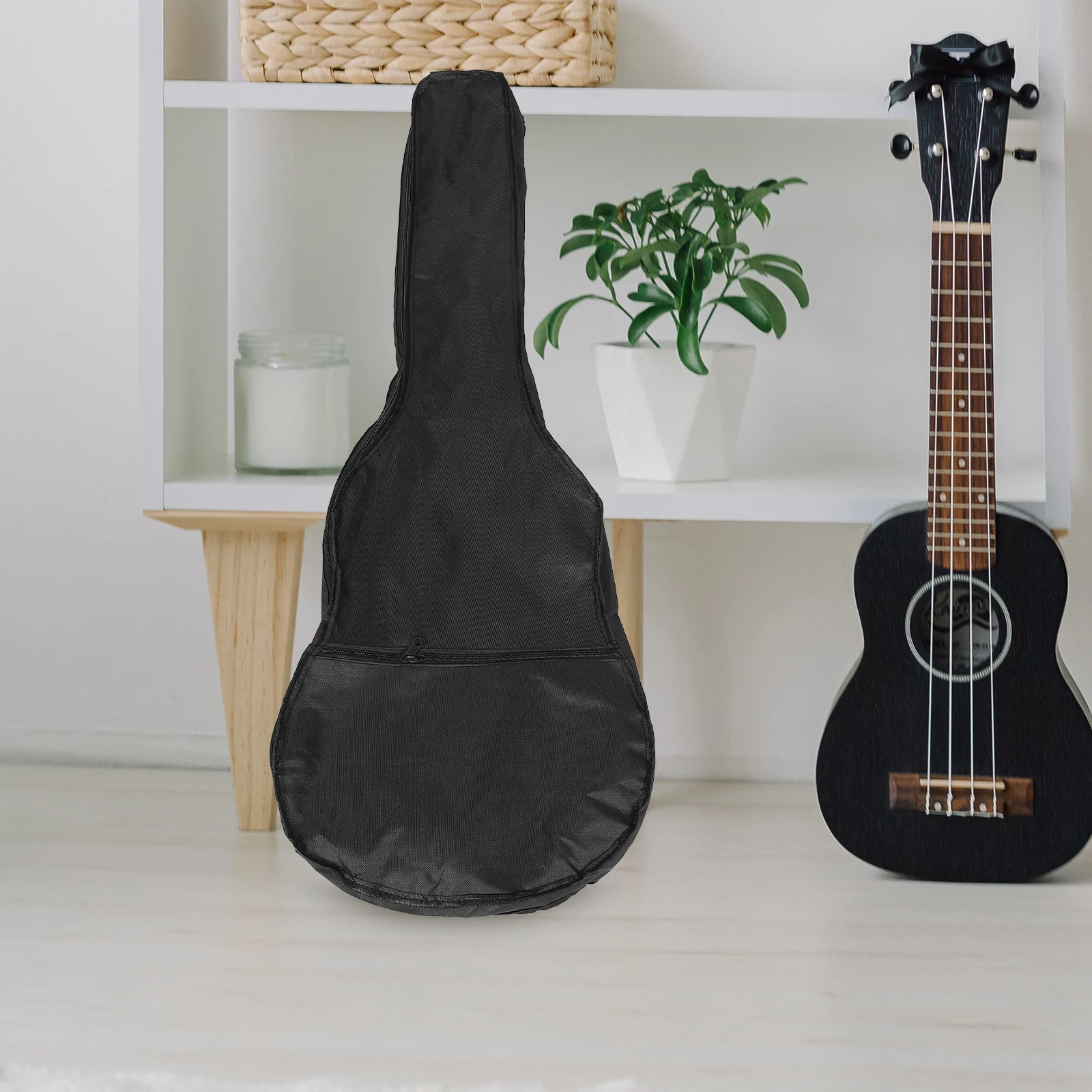 

2pcs Bags 38 Inch Waterproof Oxford Cloth Storage Case Lightweight Travel Friendly Design For Acoustic Folk Ukulele Protector