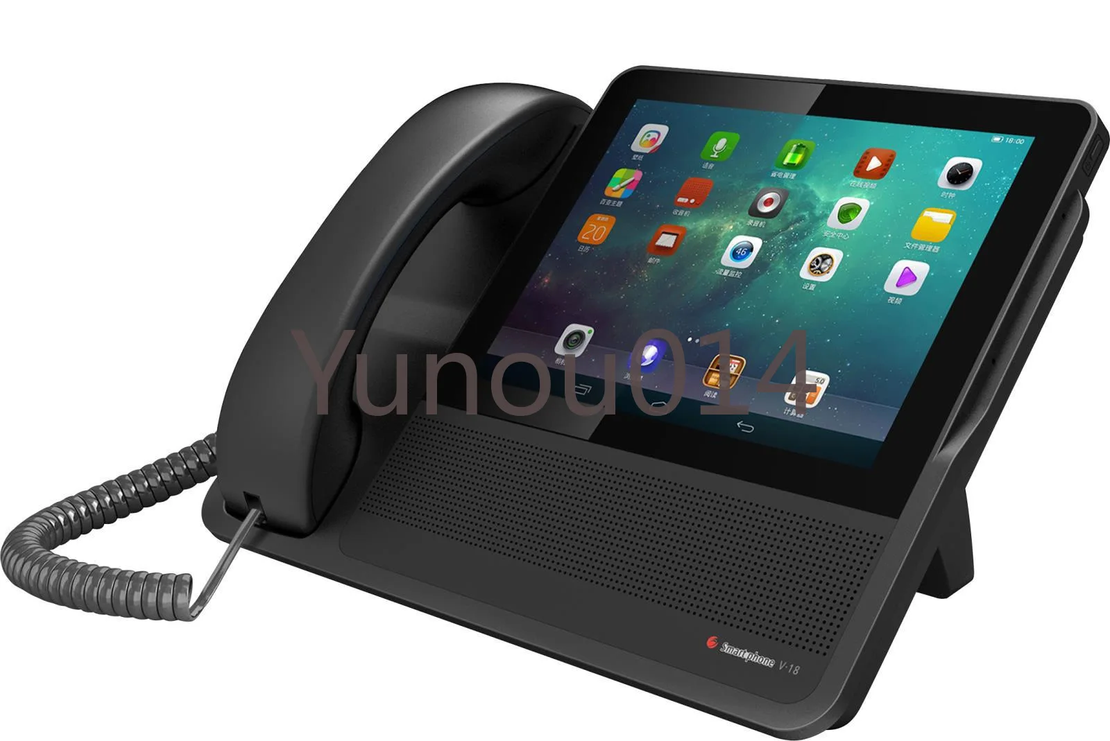 Smart Landline High Definition Touch Screen, PSTN Telephone, Recording Function, Business Enterprise Office, Hotel