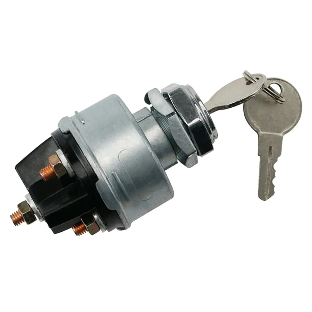 T28C! 12V Universal Auto Car Boat Ignition Starter Switch 4 Position W/ 2 Keys on Off for Tractor Tuning Truck Car Tool