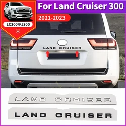 for 2021-2023 Toyota Land Cruiser 300 Lc300 VXR GXR 3D Letter Sticker Tailgate Badge Emblem Badge Exterior Modification Accessor