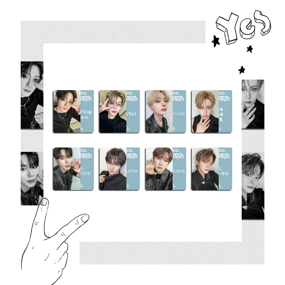 Cartões Lomo Estilo Coreano do Álbum Debut Alpha Drive One, com Sangwon, Anxin, Geonwoo, Arno, ALD1, Cartões de Selfie Fofos, Presente para Fãs