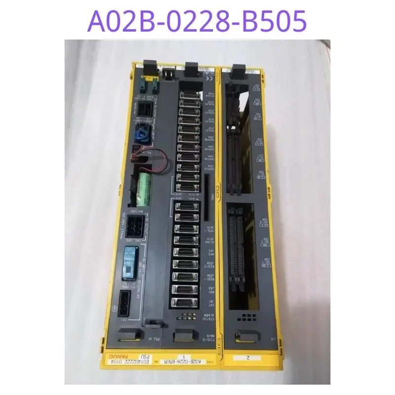 

Second-hand FANUC A02B-0228-B505 A02B 0228 B505 18-MC Dual-channel Host Tested OK