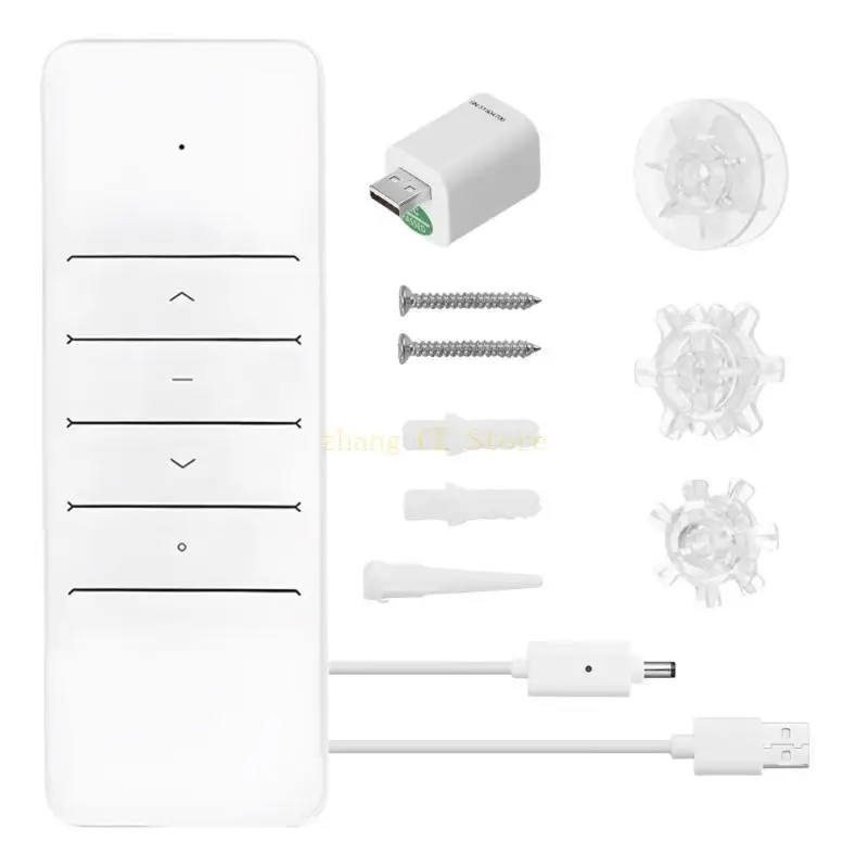 

M5TD Беспроводной мотор для штор Интеллектуальная домашняя интеграция Датчики освещенности Совместимость с пультом управления и