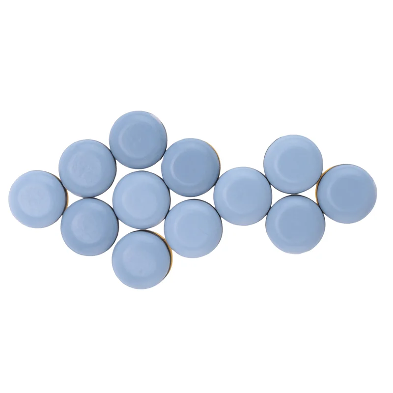 A68M-12Pcs Kitchen Appliance Sliders For Counter, Adhesive Caddy Sliding Tray Compatible With Most Coffee Makers, Air Fryers