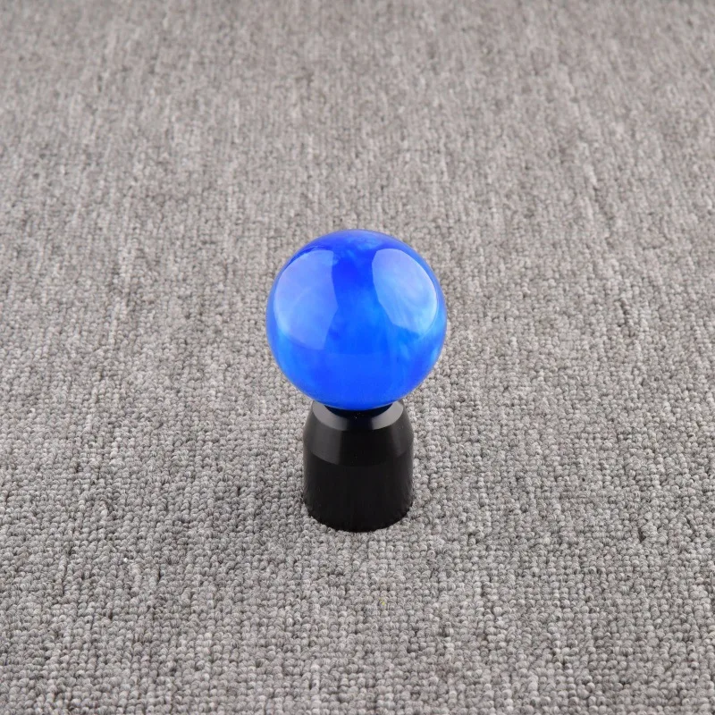 

Easy Reverse Shifting! Universal Reverse Lift/Tug Marble Ball Gear Knob for Car Modification