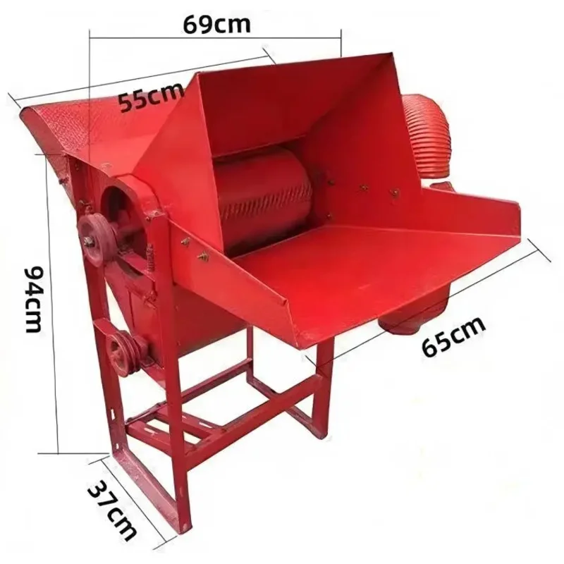 

Multi-Crop Corn Rice Wheat Bean Thresher Sheller Peeling Mini Grain Paddy Soybean Peanut Shelling Electric Automatic Farm