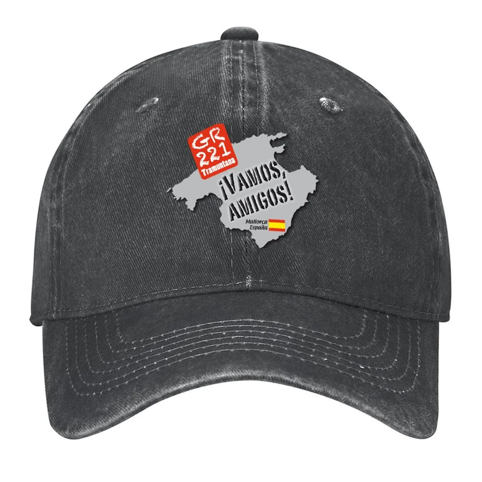 

2026 Hiking In Mallorca, Spain! GR221 Dry Stone Path Tramuntana Baseball Cap Golf Cap Beach Women's Golf Wear Men's