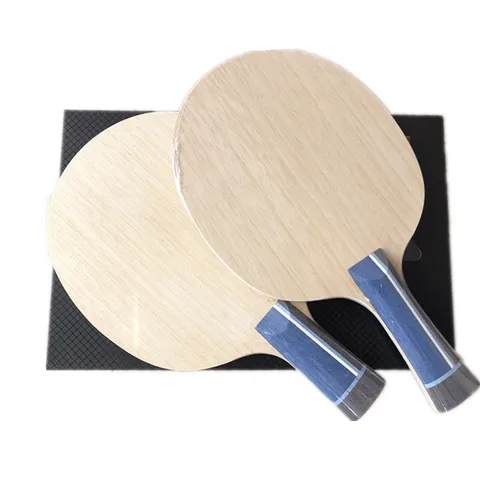 Imagen 2 del producto Stuor, recién llegado, hoja de tenis de mesa, raquetas de tenis de mesa de carbono AZUL con fibra de carbono integrada, ataque profesional