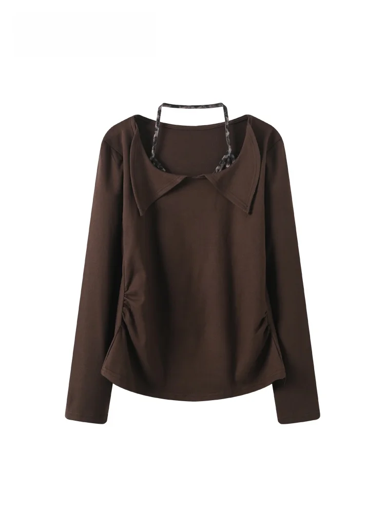 

Loose Long Sve Knitted Sweater Women's plus Size Early Spring New Sle Cara CLUB Fat Sister Loose Top Beau Mural