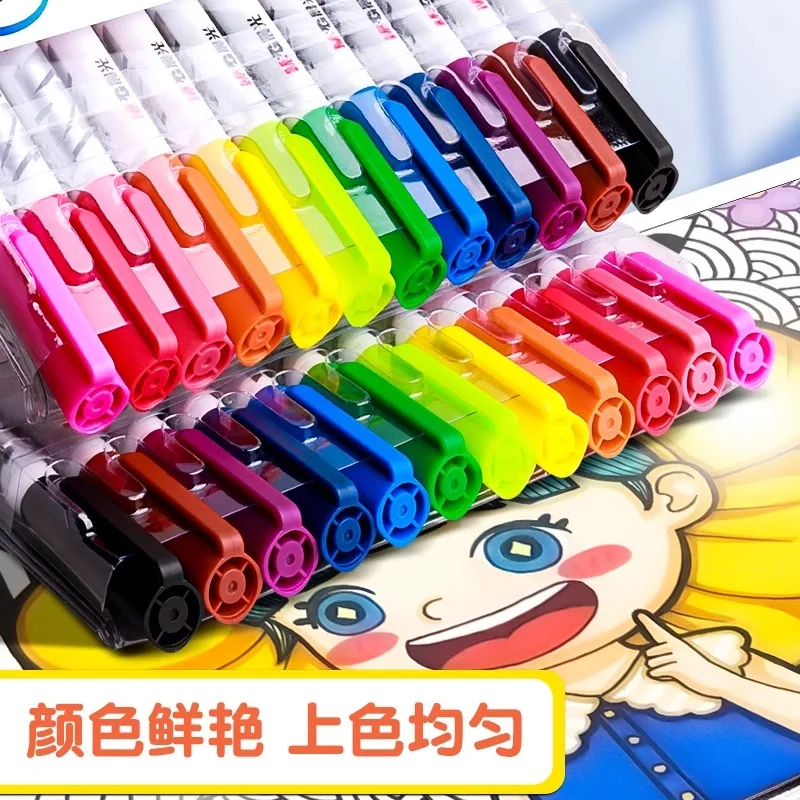 علامات سبورة بيضاء ملونة من إم آند جي، 8 ألوان/12 لون، قابلة للغسل، سهلة المسح، مناسبة للاستخدام المكتبي والطلاب