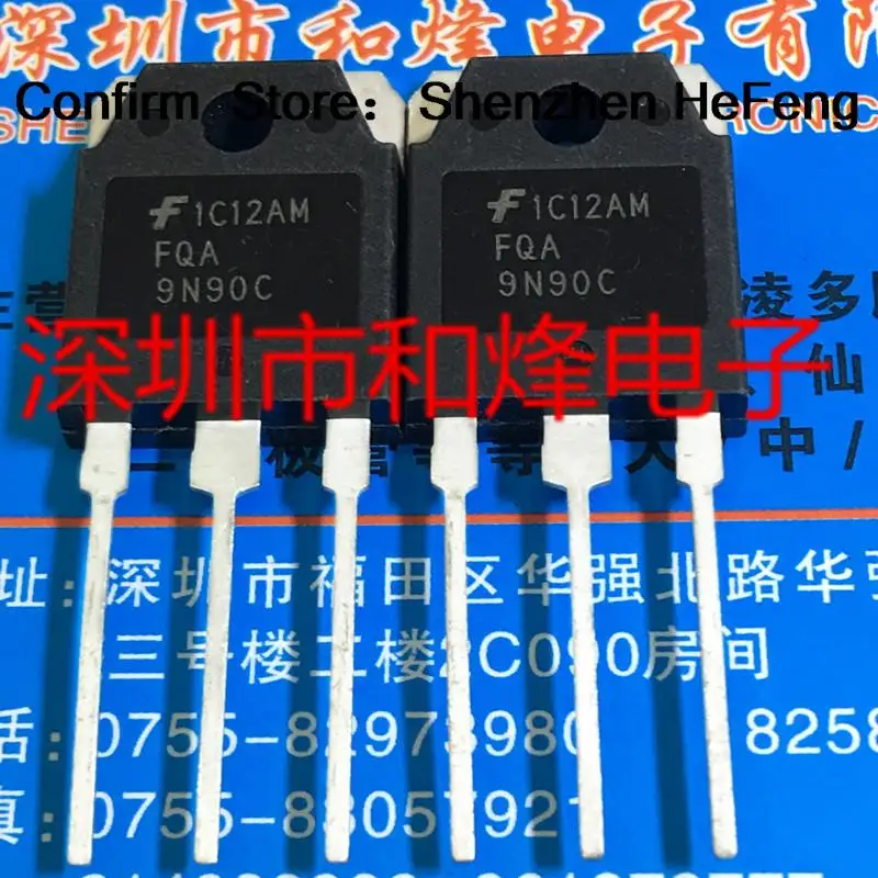 5PCS-10PCS FQA9N90C  TO-3P    NEW AND ORIGINAL Fast Shipping Quality