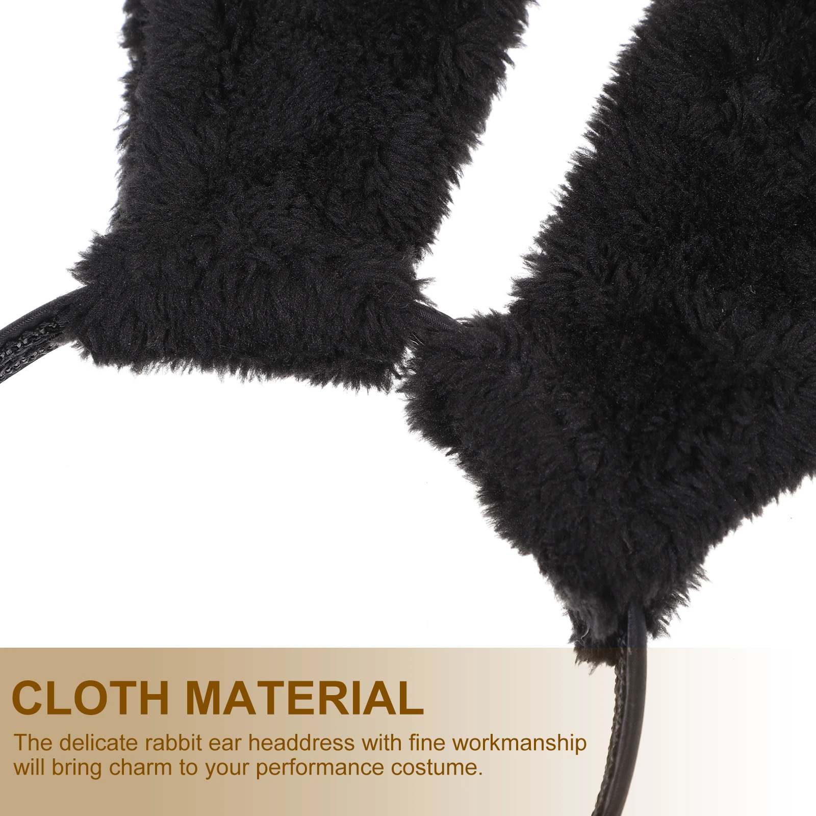 

Pink Rabbit Ears Headband Hair Accessories Girls Kids Party Hoops Holiday Costume Prop Bunny Ears Hairband