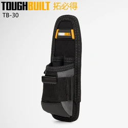 TOUGHBUILT TB-30 Utility Pouch 6 Pockets & Rings Steel Belt Tape Measure Clamp Heavy-duty Structure Plastic Lined Practical Bag